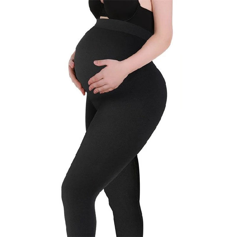 Maternity Leggings Women High Waist Pants Skinny Maternity Clothes for Pregnant Women Belly Support High Elasticity Shapewear